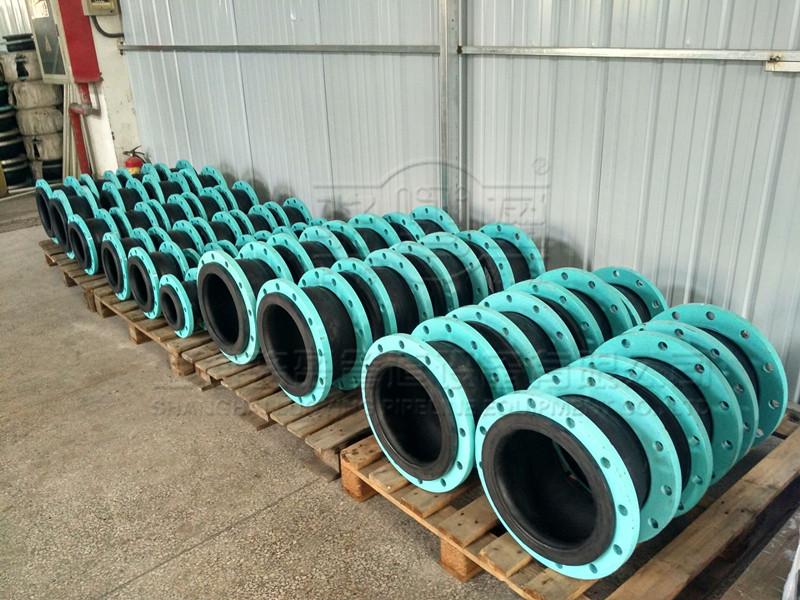 可曲撓橡膠接頭在工程使用中吸扁了怎么處理？